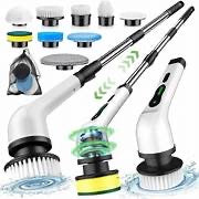 Sakrai Powerful Electric Spin Scrubber Cleaning Machine Floor Bathroom Tiles Bathtub Wet & Dry Mop  (Multicolor)