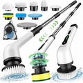 Sakrai Powerful Electric Spin Scrubber Cleaning Machine Floor Bathroom Tiles Bathtub Wet & Dry Mop  (Multicolor)